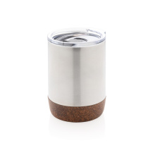 RCS gerecycled roestvrijstalen koffiebeker met kurk - Topgiving