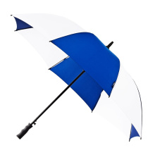 Falcone - Golfparaplu - Automaat - Windproof -  120 cm - Kobalt blauw / Wit - Topgiving