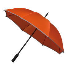 Falcone - Reflecterende paraplu - Handopening -  102cm - Blauw - Topgiving