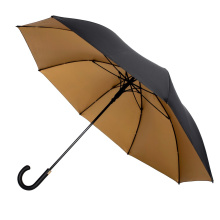 Falcone - Grote paraplu - Automaat - Windproof -  120cm - Zwart / Dark nickel - Topgiving