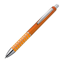 Kunststof pen met glimmend effekt - Topgiving