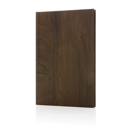 Kavana notitieboek met houtprint A5 - Topgiving