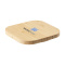 Bamboo FSC-100% Wireless Charger 15W draadloze oplader - Topgiving