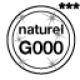 Fluorescerend transparant naturel met glitters G000